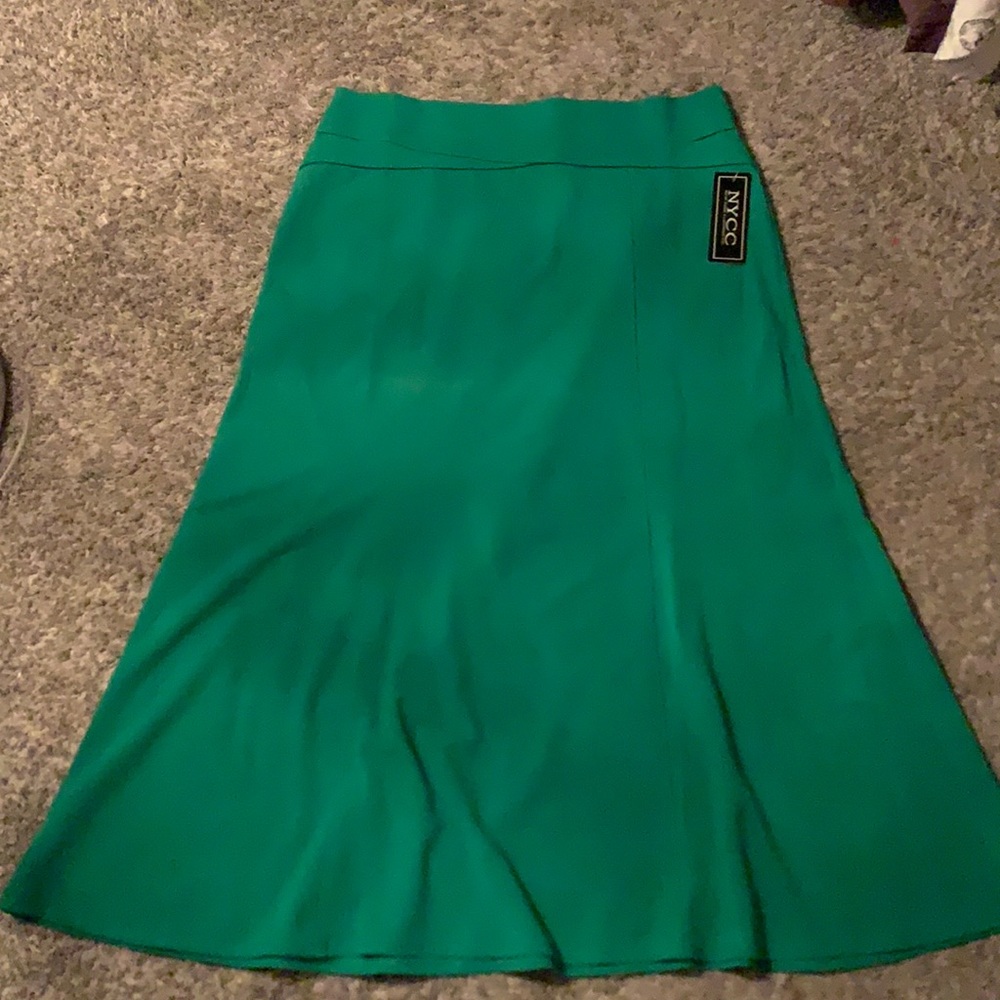 Kelly Green A Like Skirt